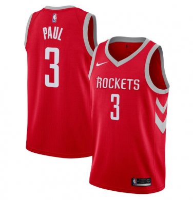 Chris Paul #3 Houston Rockets Swingman Jersey Red - Icon Edition S M L XL XXL XXXL