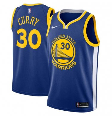Stephen Curry #30 Golden State Warriors Swingman Jersey Blue - Icon Edition S M L XL XXL