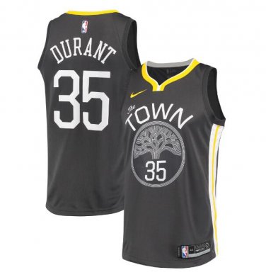 Kevin Durant #35 Golden State Warriors Swingman Jersey Black - Statement Edition S M L XL XXL