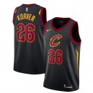 Kyle Korver #26 Cleveland Cavaliers Swingman Jersey Black - Statement Edition S M L XL XXL XXXL