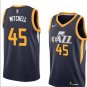 Donovan Mitchell #45 Utah Jazz Swingman Jersey Navy - Icon Edition S M L XL XXL XXXL