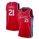 Joel Embiid #21 Philadelphia 76ers Swingman Jersey Red - Statement Edition S M L XL XXL XXXL