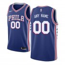 Custom Philadelphia 76ers Swingman Jersey Blue - Icon Edition S M L XL XXL XXXL