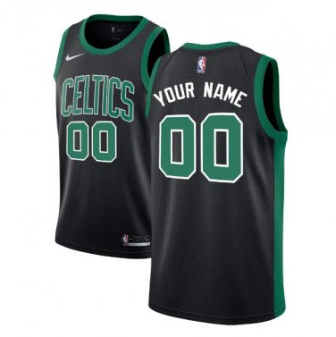 Custom Boston Celtics Swingman Jersey Black - Statement Edition S M L XL XXL XXXL