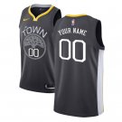 Custom Golden State Warriors Swingman Jersey Black - Statement Edition S M L XL XXL