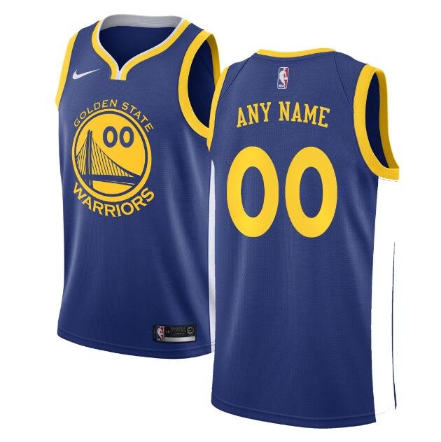 Custom Golden State Warriors Swingman Jersey Blue - Icon Edition S M L ...