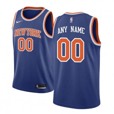 Custom New York Knicks Swingman Jersey Blue - Icon Edition S M L XL XXL XXXL