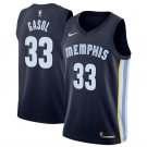 Marc Gasol #33 Memphis Grizzlies Swingman Jersey Navy - Icon Edition S M L XL XXL XXXL