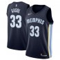 Marc Gasol #33 Memphis Grizzlies Swingman Jersey Navy - Icon Edition S M L XL XXL XXXL