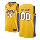 Custom Los Angeles Lakers Swingman Jersey Yellow - Icon Edition S M L XL XXL XXXL