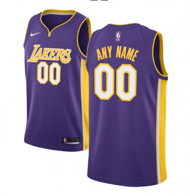 Custom Los Angeles Lakers Swingman Jersey Purple - Icon Edition S M L XL XXL XXXL