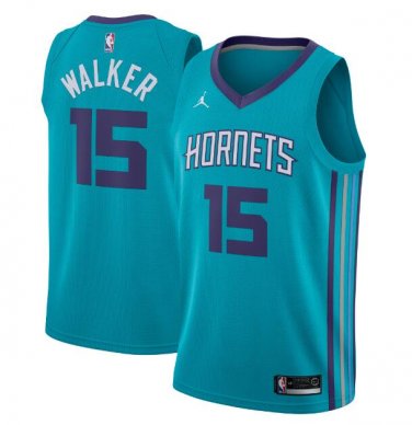 Kemba Walker #15 Charlotte Hornets Swingman Jersey Teal - Icon Edition S M L XL XXL