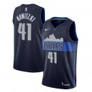 Dirk Nowitzki #41 Dallas Mavericks Swingman Jersey Navy - Statement Edition S M L XL XXL XXXL
