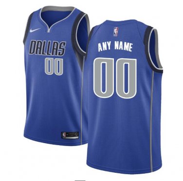 Custom Dallas Mavericks Swingman Jersey Royal - Icon Edition S M L XL XXL XXXL