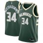 Giannis Antetokounmpo #34 Milwaukee Bucks Swingman Jersey Green - Icon Edition S M L XL XXL XXXL