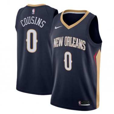 DeMarcus Cousins #0 New Orleans Pelicans Swingman Jersey Navy - Icon Edition S M L XL XXL XXXL