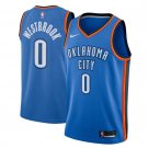 Russell Westbrook #0 Oklahoma City Thunder Swingman Jersey Blue - Icon Edition S M L XL XXL XXXL