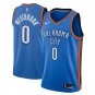 Russell Westbrook #0 Oklahoma City Thunder Swingman Jersey Blue - Icon Edition S M L XL XXL XXXL
