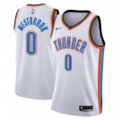 Russell Westbrook #0 Oklahoma City Thunder Swingman Jersey White - Association Edition S M L XL XXL