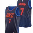 Carmelo Anthony #7 Oklahoma City Thunder Swingman Jersey Navy - Statement Edition S M L XL XXL