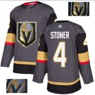 Clayton Stoner #4 Vegas Golden Knights Player Men's Jersey Gray S M L XL XXL XXXL