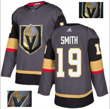 Reilly Smith #19 Vegas Golden Knights Player Men's Jersey Gray S M L XL XXL XXXL