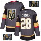 William Carrier #28 Vegas Golden Knights Player Men's Jersey Gray S M L XL XXL XXXL