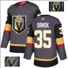 Oscar Dansk #35 Vegas Golden Knights Player Men's Jersey Gray S M L XL XXL XXXL