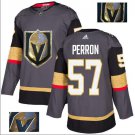 David Perron #57 Vegas Golden Knights Player Men's Jersey Gray S M L XL XXL XXXL