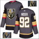 Tomas Nosek #92 Vegas Golden Knights Player Men's Jersey Gray S M L XL XXL XXXL