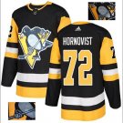 Patric Hornqvist #72 Pittsburgh Penguins Player Men's Jersey Black S M L XL XXL XXXL
