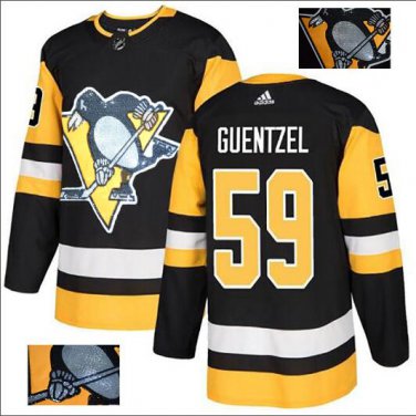 Jake Guentzel #59 Pittsburgh Penguins Player Men's Jersey Black S M L XL XXL XXXL