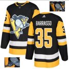 Tom Barrasso #35 Pittsburgh Penguins Player Men's Jersey Black S M L XL XXL XXXL