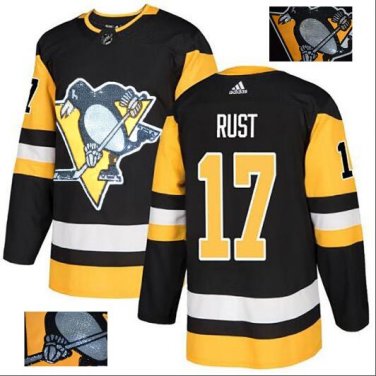 Bryan Rust #17 Pittsburgh Penguins Player Men's Jersey Black S M L XL XXL XXXL