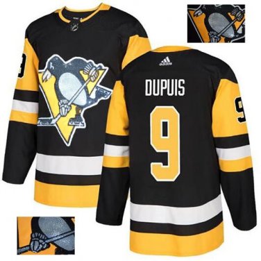Pascal Dupuis #9 Pittsburgh Penguins Player Men's Jersey Black S M L XL XXL XXXL