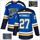 Alex Pietrangelo #27 St. Louis Blues Player Men's Jersey Blue S M L XL XXL XXXL