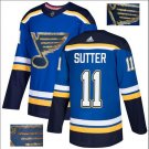 Brian Sutter #11 St. Louis Blues Player Men's Jersey Blue S M L XL XXL XXXL