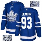 Doug Gilmour #93 Toronto Maple Leafs Player Men's Jersey Blue S M L XL XXL XXXL