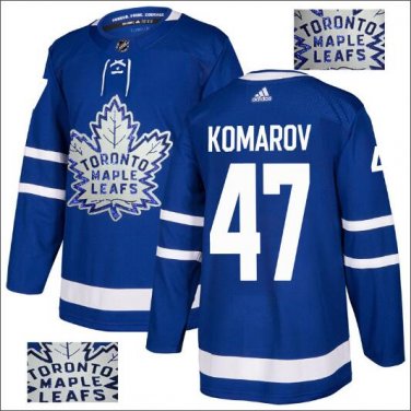 Leo Komarov #47 Toronto Maple Leafs Player Men's Jersey Blue S M L XL XXL XXXL