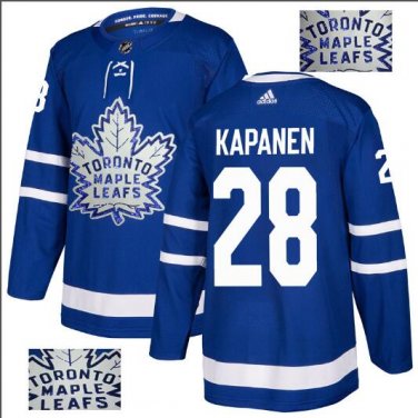 Kasperi Kapanen #28 Toronto Maple Leafs Player Men's Jersey Blue S M L XL XXL XXXL
