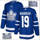 Bruce Boudreau #19 Toronto Maple Leafs Player Men's Jersey Blue S M L XL XXL XXXL