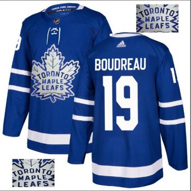 Bruce Boudreau #19 Toronto Maple Leafs Player Men's Jersey Blue S M L XL XXL XXXL