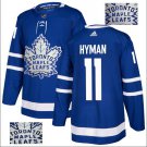 Zach Hyman #11 Toronto Maple Leafs Player Men's Jersey Blue S M L XL XXL XXXL
