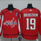 Nicklas Backstrom #19 Washington Capitals Player Men's Jersey Red S M L XL XXL XXXL