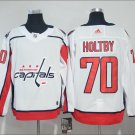 Braden Holtby #70 Washington Capitals Player Men's Jersey White S M L XL XXL XXXL