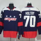 Braden Holtby #70 Washington Capitals Player Men's Jersey Blue S M L XL XXL XXXL
