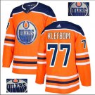Oscar Klefbom #77 Edmonton Oilers Player Men's Jersey Orange S M L XL XXL XXXL