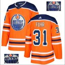 Grant Fuhr #31 Edmonton Oilers Player Men's Jersey Orange S M L XL XXL XXXL