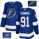 Steven Stamkos #91 Tampa Bay Lightning Player Men's Jersey Blue S M L XL XXL XXXL