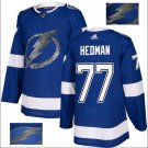 Victor Hedman #77 Tampa Bay Lightning Player Men's Jersey Blue S M L XL XXL XXXL